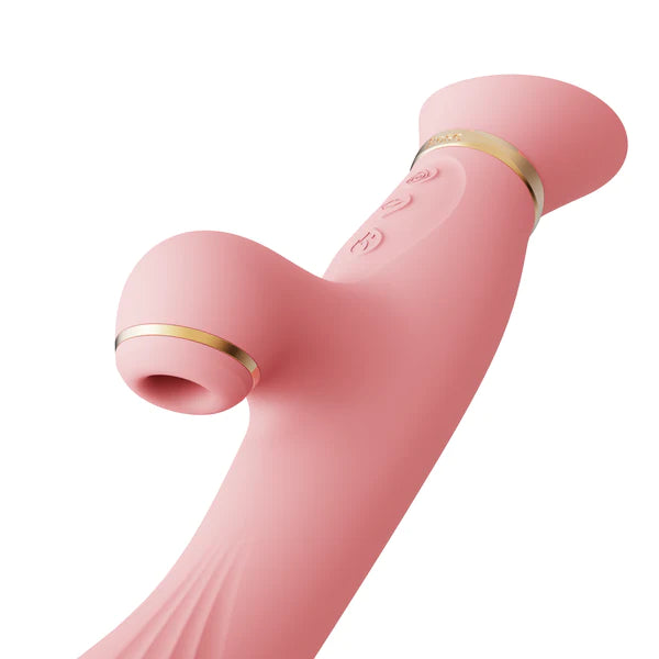 (Pre-Order) Zalo: Rose Rabbit Vibrator 2 in 1
