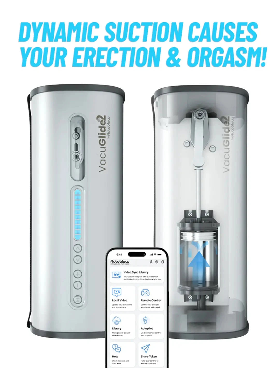 (Pre-Order) Autoblow VacuGlide 2