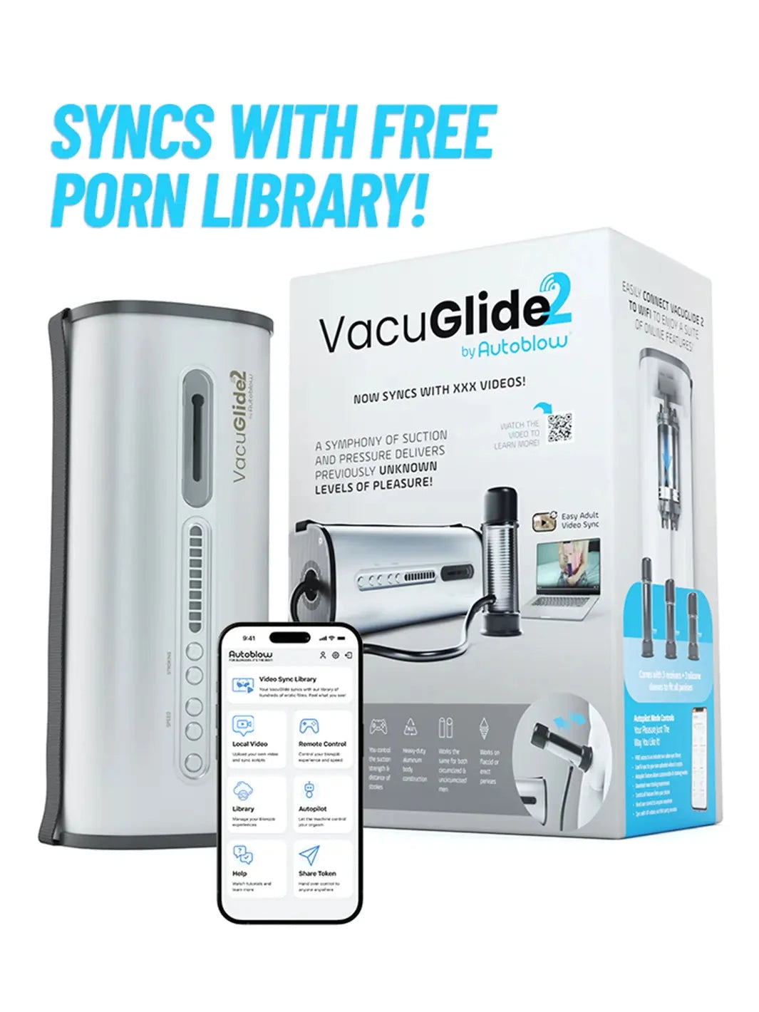 (Pre-Order) Autoblow VacuGlide 2