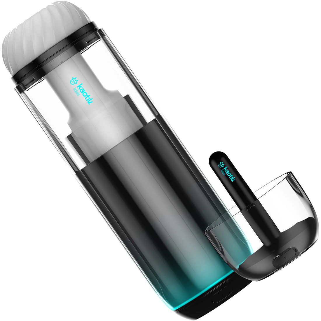(Pre-Order) Kaotik Labs - The Cocoon App Enabled Throbbing Warming Masturbator