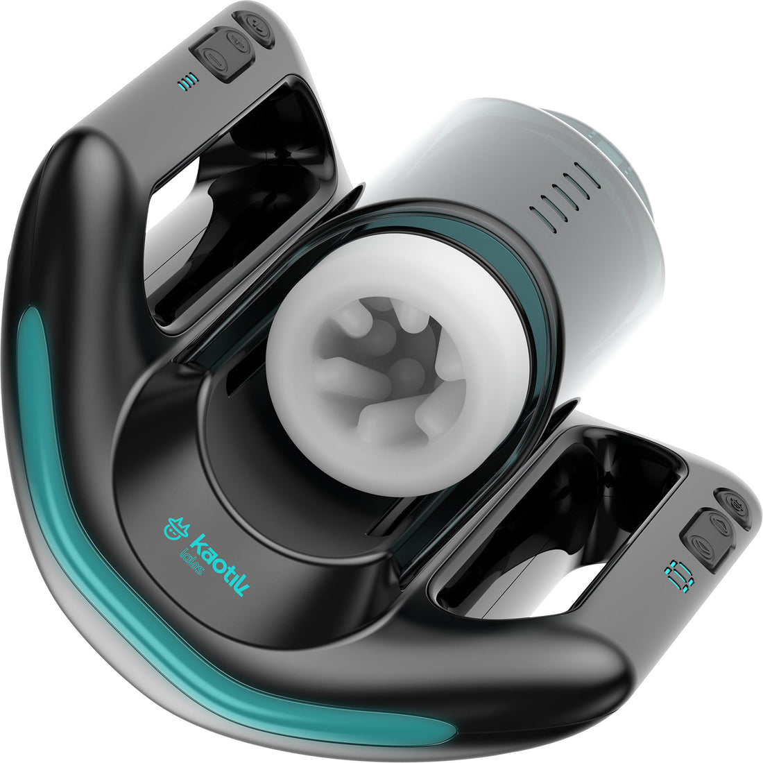 (Pre-Order) Kaotik Labs The Jetpack App-Enabled Double-Handed Thrusting Penis Masturbator