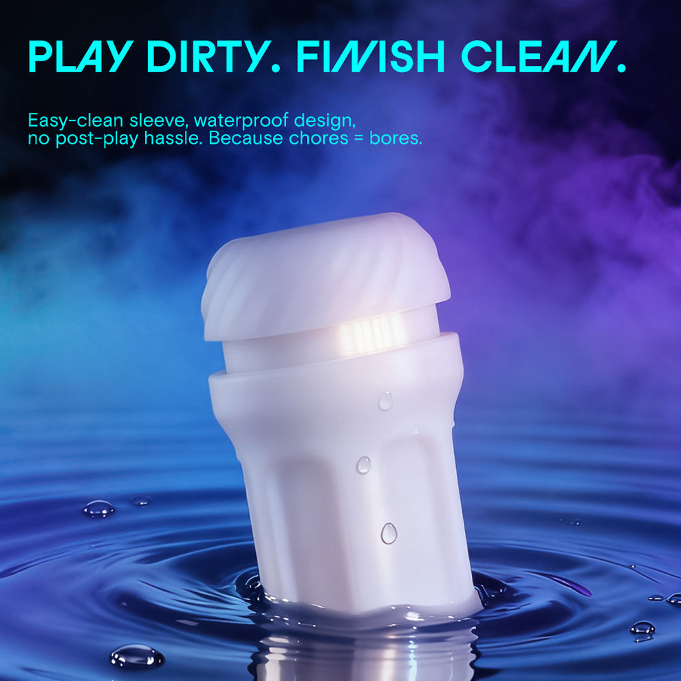 (Pre-Order) Kaotik Labs The Shockwave App Enabled Thrusting Penis Masturbator