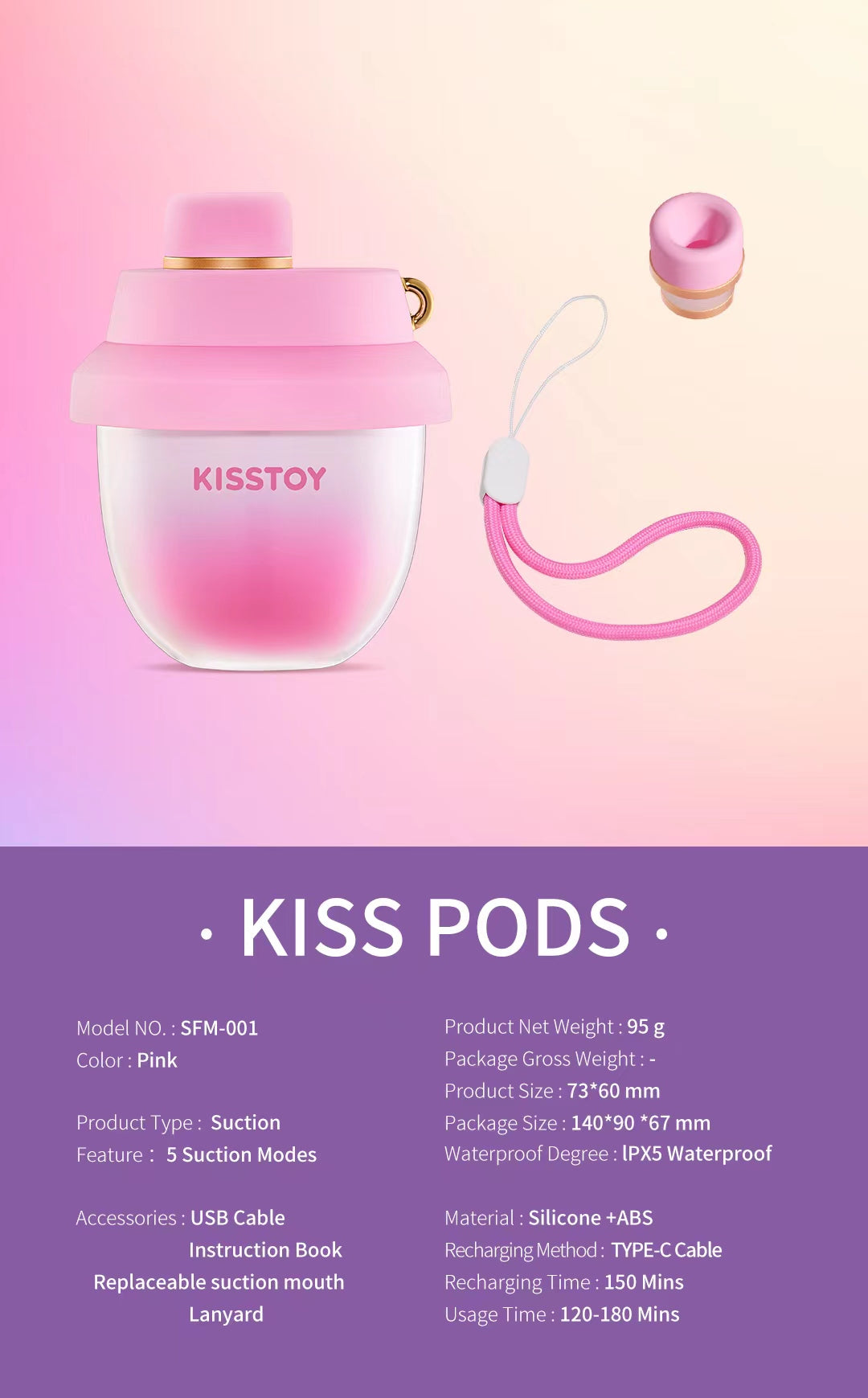 (Pre-Order) Kisstoy Kiss Pods