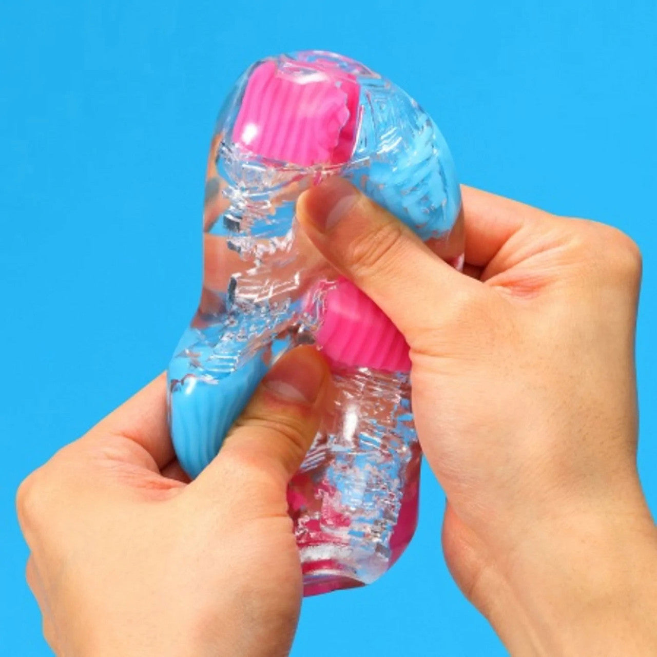 (Pre-Order) Tenga Bobble Penis Masturbation Sleeve - Crazy Cubes