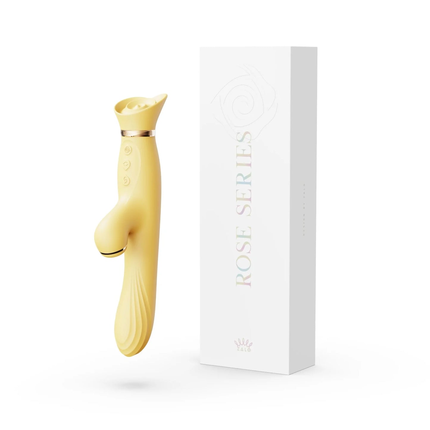 (Pre-Order) Zalo: Rose Rabbit Vibrator 2 in 1