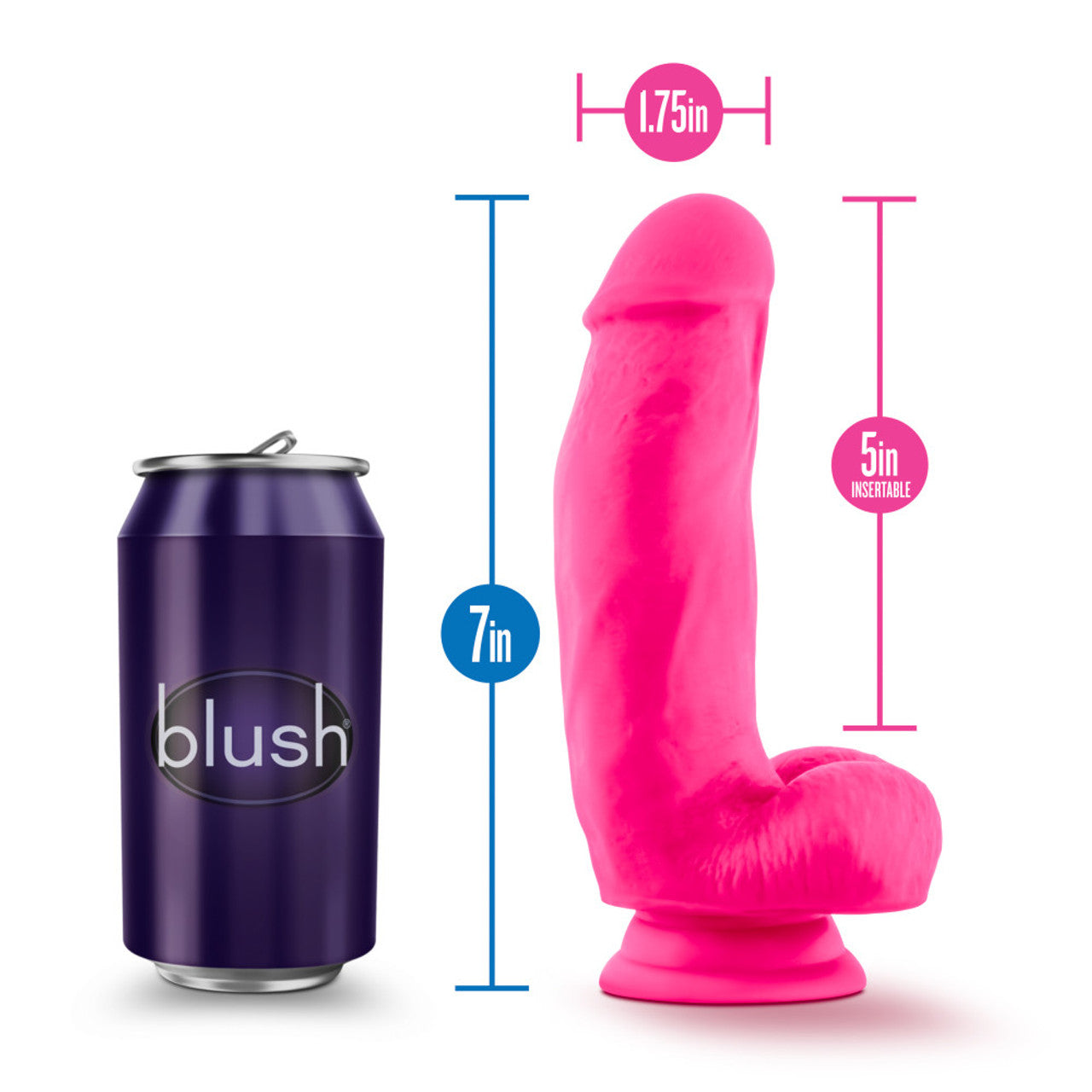 (Pre-Order) Blush: Neo Elite 7" Dual Density with Balls