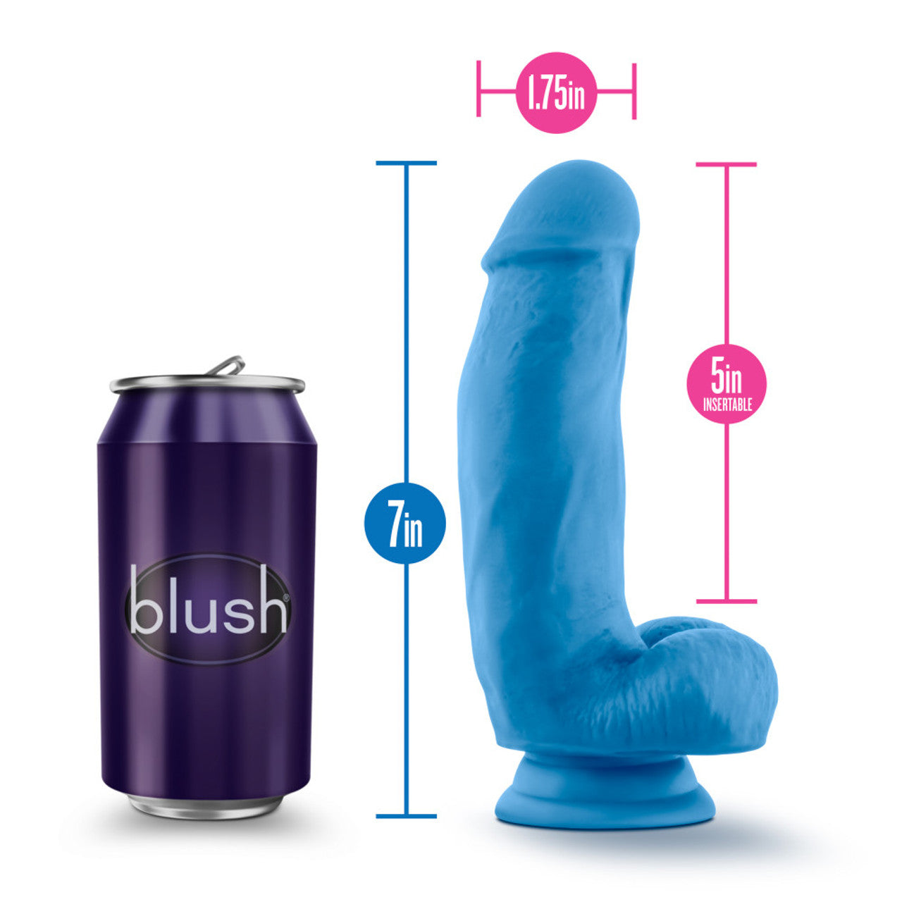 (Pre-Order) Blush: Neo Elite 7" Dual Density with Balls