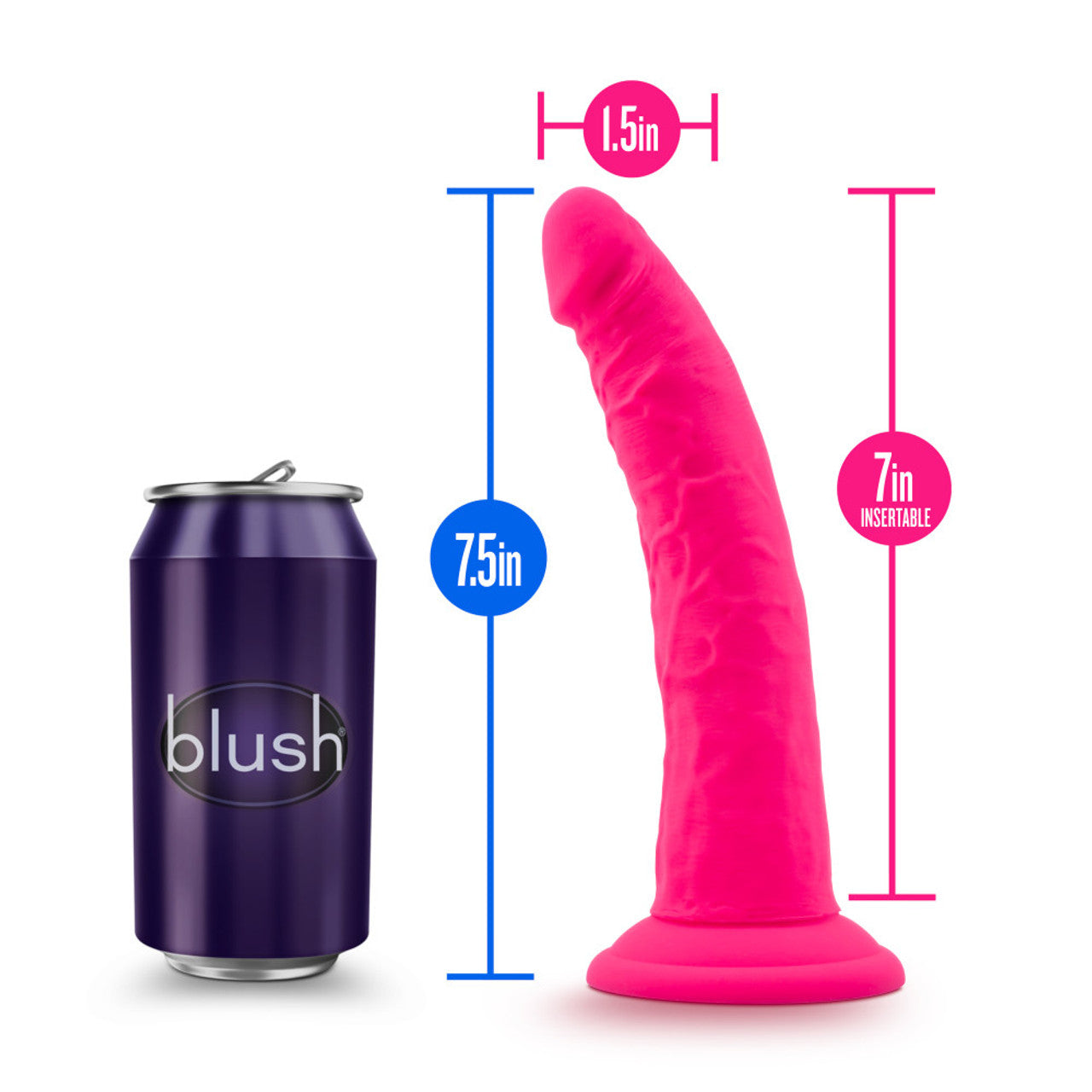 (Pre-Order) Blush: Neo Elite 7.5" Dual Density